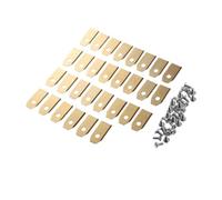 QISLANCAQON Cuchilla De Cortacésped Compatible con Husqvarna Automower | Juego de cuchillas de corte for cortacésped, máquina cortadora de acero inoxidable afilada, 18/30 Uds.(30PCS Gold)