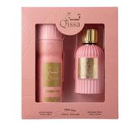 Qissa pink eau de parfum 100ml + deodorant spray 200ml