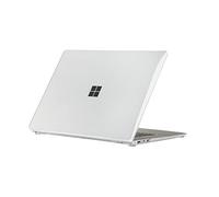QISUO Funda protectora rígida de cristal para laptop Microsoft Surface 3/4/5 13.5 modelo 1868 1951 2019 2021 2022 (transparente)
