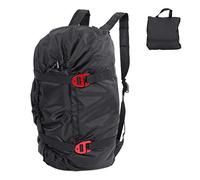 Qiterr 【 】 Hombro de Escalada Bolsa de Almacenamiento Bolsa de Cuerda de Seguridad(Negro)