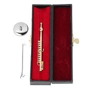 Qiterr 【 】 Mini Flauta Modelo decoración del hogar Novedad Regalo joyería