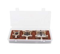 Qiterr 【 】 Soporte de Movimiento de Reloj 3pcs/Set, Herramienta de reparación de Accesorios de relojero de Base Fija de Movimiento de Reloj de Metal