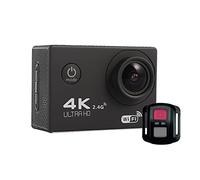 QITHRAN Cámara de acción WiFi 4K de 170 grados, gran angular, ultra HD, 30 m de profundidad, cámara impermeable