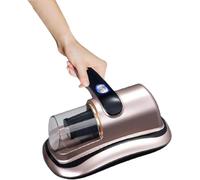QIUFANGY Eliminador de ácaros UV eléctrico for el hogar, Cama, colchón, sofá, Almohadas, Instrumento de eliminación de ácaros, miniaspiradora Impermeable, eliminador de Pelusas (Color : A)