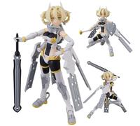 Qiufman 30MS SIS-F00 Yufia Figura Anime Mecha Musume Figura de Acción 15 cm Maqueta Anime Girls Intercambiable Estatua Navidad Decoración Regalo
