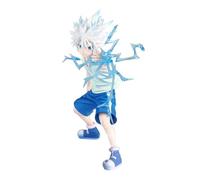 Qiufman Anime Killua zaoldyeck Figura Chrollo Lucilfe Figura de Acción PVC Modelo 13 cm Escultura Estatua de Pie Anime Modelo de Escritorio Ornamentos Regalo