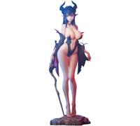 Qiufman The Witch of Desire-Liliana Figura de Acción Anime Ilustración Figura 32 cm PVC Modelo Original Painting Girls Anime Escultura Grande Navidad Colección Ornamentos