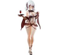 Qiufman Wine Waiter Girl - Figura de Cynthia Figura de acción de anime para niñas, 26 cm, estatua de pie, modelo de pintura original, colección de decoración de escritorio
