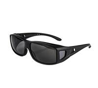 QIULAO Gafas anti-polen Gafas de sol, Gafas de sol polarizadas para miopía, Antigoteo, A prueba de polvo, Gafas de seguridad adecuadas para hombres y mujeres adultos, Gafas de miopía de montura grande