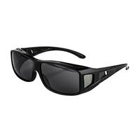 QIULAO Gafas anti-polen Gafas de sol, Gafas de sol polarizadas para miopía, Antigoteo, A prueba de polvo, Gafas de seguridad adecuadas para hombres y mujeres adultos, Gafas de miopía de montura grande