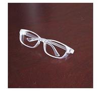 QIULAO Gafas Anti-Polen Infantiles, Espejo de Polen Sellado Todo Incluido, Anti-Viento, Arena, Polvo, gotitas, Anti-Niebla, luz Anti-Azul, Adecuado para Gafas de Seguridad para niños