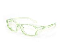 QIULAO Gafas Anti-Polen Infantiles, Espejo de Polen Sellado Todo Incluido, Anti-Viento, Arena, Polvo, gotitas, Anti-Niebla, luz Anti-Azul, Adecuado para Gafas de Seguridad para niños (Color : Green)