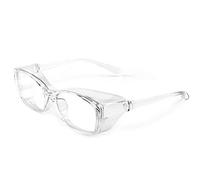 QIULAO Gafas de Polen Adultas, Anti-Arena, Anti-Niebla, gotitas, luz Anti-Azul, Gafas de Seguridad Anti-U / V400 Todo Incluido, adecuadas for Gafas for Hombres/Mujeres al Salir (Color : E)