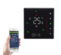 Qiumi WiFi Termostato para climatización con 2-Tubos, 95-240V, Alexa
