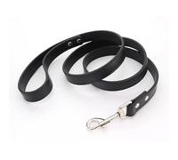 QIUMING 1 Uds Correa para Perro de Cuero de Color sólido Correas de Entrenamiento para Caminar para Mascotas para Perros pequeños medianos Grandes Gato en Collar y arnés 120cm