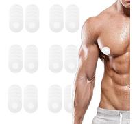 QIUMING® 100 PCS Parches para pezones para Hombre Invisible Pezón Cubierta Cubierta para Pezones Pezoneras de Invisibles Protectores de Pezón para Hombre (Weiße, Redonda)