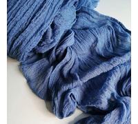 QIUMING 4 Piezas Camino de Mesa de Gasa de Gasa Color Burdeos, Semitransparente, para Bodas, Fiestas y Eventos Festivos