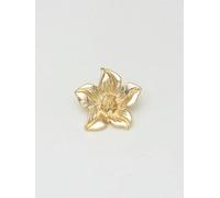 QIUMING 6Pcs/Lot 23/30MM Vintage Gold Flower Pattern Buttons For Clothing Sewing Knitting Supplies DIY Decorative Garment Coat Buttons