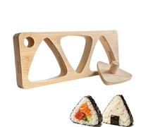 QIUMING Moldes Triangulares Sushi Onigiri Molde de Sushi para Onigiri Moldes Para Onigiri Molde Sushi fácil de limpiar, apto para uso doméstico, fiambreras y fiestas (Estilo 1)