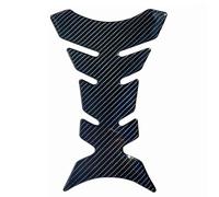 QIUMING Protector del Depósito Gasolina Tanque Moto Adhesivo de protección Protector Depósito Modelo Performance Símil Carbono Adecuado para todos los modelos de motocicletas (estilo 3)