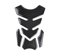 QIUMING Protector del Depósito Gasolina Tanque Moto Adhesivo de protección Protector Depósito Modelo Performance Símil Carbono Adecuado para todos los modelos de motocicletas (estilo 2)