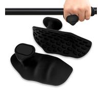 Qiundar Guantes de Gimnasio para Entrenamiento, Empuñaduras de Gimnasio Almohadillas de Agarre de Silicona Antideslizantes Empuñaduras de Levantamiento para Gimnasios Culturismo Halterofilia