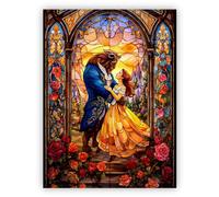 QIUQI Pintura Diamante, Diamond Painting Kit Completo, Dibujos con Diamantes, Pintar con Diamantes para Decoración de Pared del Hogar (30 x 40 cm)