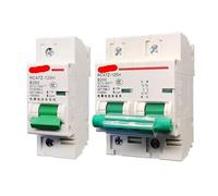 QIUSHIBO Diferencial Auto Rearmable Disyuntor de CC 80A 100A 125A 150A 200A 250A Corriente 12V-125V Disyuntor Diferencial Auto Rearmable(2P,100A)