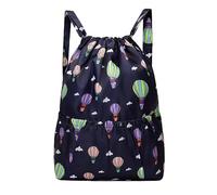 QIUSHIBO Mochila Cuerdas Mochila multifunción con cordón for mujer, ideal for compras, viajes, ocio y uso diario(Style 9)
