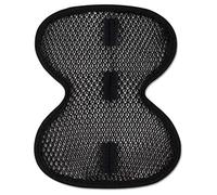 qiuxiaoaa Cascos de Moto Transpirables Forro Acolchado Forro de Aislamiento térmico Almohadilla del Casco Almohadilla del Casco de la Motocicleta Negro