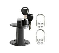 QIUYMGFG Bidón de Combustible Sujetador de Bloqueo del Soporte de Montaje del Tanque de Combustible Soporte de Llave del Tanque Bidón de Gasolina