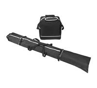 QIUYMGFG Bolsas para Botas de esquí Juego de esquí de 2 Piezas, Bolsa de Lona Impermeable y Bolsa de Transporte para Botas Acolchada con Kit de Viaje para Adultos y niños. Bolsa Botas Esqui