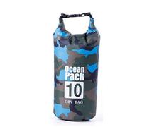 QIUYMGFG Dry Bag Bolsa Seca Impermeable de PVC, Mochila Plegable para Buceo al Aire Libre, para Hombre y Mujer, para Playa, natación, Rafting, río y océano Mochila Impermeable para(Blue-10L)