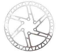 QIUYMGFG Freno de Disco de Bicicleta, Acero Inoxidable, MTB, Bicicleta de Carretera, 160mm, 180mm, 203mm, Ligero, 6 Pernos, Rotor G3(1p M2 160 Silver)