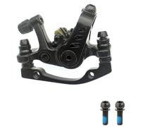 QIUYMGFG Freno de Tambor de Banda Trasera Freno de Disco de Bicicleta de montaña, Pinza mecánica F160 R160, Piezas de Freno Doble Freno de Tambor para Bicicleta(Front Brake)