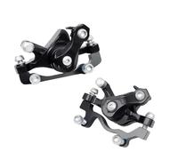 QIUYMGFG Freno de Tambor de Banda Trasera Freno de Disco de Bicicleta, Pinza de Freno de Disco de tracción de Cable mecánico, Accesorios para Scooter Freno de Tambor para Bicicleta(Front-Rear Brake)