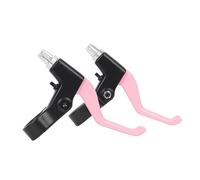 QIUYMGFG Freno de Tambor de Banda Trasera Manija de Freno de Bicicleta, palancas de Freno en V, ultraligeras, de aleación de Aluminio, 1 par Freno de Tambor para Bicicleta(Pink)
