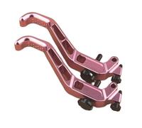 QIUYMGFG Freno de Tambor de Banda Trasera Palanca de Freno de Bicicleta de montaña Apta para Magura Mt7, Palanca de Freno Especial, mecanizado CNC de Grado Roble Freno de Tambor para Bicicleta(Pink)