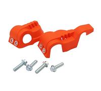 QIUYMGFG Fundas de Horquillas para Motos Protector de Zapatas de Horquilla para KTM EXC SX SXF XC XCF EXCF XCW Six Days TPI 125 200 250 300 350 400 450 500 2016-2024 Cubierta de Polainas(Orange)