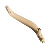 QIUYMGFG Manilla Tirador Lateral Manija de puerta exterior Compatible con BMW F15 F16, tirador de manija interior de puerta delantera y trasera, compatible con BMW X5 X6 M 2014-2019(Right Beige)