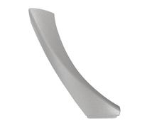 QIUYMGFG Manilla Tirador Lateral Manija de puerta exterior Cubierta de manija del panel interior de la puerta del coche, lado derecho, repuesto compatible con BMW Wagon E91 328i 2007-2008(Right Grey)
