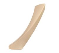 QIUYMGFG Manilla Tirador Lateral Manija de puerta exterior Cubierta de manija del panel interior de la puerta del coche, lado derecho, repuesto compatible con BMW Wagon E91 328i 2007-2008(Left Beige)