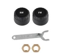 QIUYMGFG Sistema de monitoreo de presión de neumáticos TPMS para automóvil, Motocicleta, Coche, Alarma Externa, sensores de presión de neumáticos, 2/4 Unidades(2 PCS)