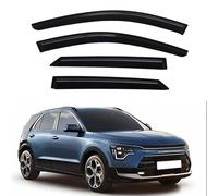 QIUYU2024 Deflector de Viento Deflector de Lluvia Sol para Kia Niro E-Niro SG2 2022 2023 2024 EV PHEV, Viento para Ventana de Puertas Delanteras y traseras de Cristal, Cortavientos Ventana Coche