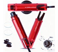 Qivine 2 Piezas Martillo Rompecristales de Seguridad, 2 en 1 Rompe Cristales y Cinturones con Vidrio de Prueba, Herramienta de Escape de Kit Emergencia Coche para Automóviles, Autobús