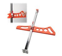 Qivine Cortador de Placas de Pladur, Plegable Herramientas Pladur de Yeso Manuales, Sierra de Paneles 1,5 a 60cm, Carpintería, para Paredes, Mejoras Del Hogar, Construcción y Decoración (26 Eje)