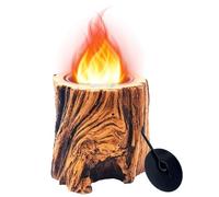 Qivine Etanol Chimenea Decorativa, Mesa Portatil Chimenea Bioetanol de Sobremesa para Interior Y Exterior, Chimeneas de Mesa Bioetanol para Sala de Estar Balcón Jardín