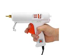 Qivine Pistola de Silicona Caliente 11mm, 110W Pistola Silicona Manualidades de Temperatura Ajustable, Mini Pistolas de Encolar para Arte, Empaques, Reparaciones