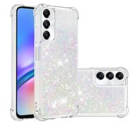 QIWEIQING Compatible con Funda para Samsung Galaxy A05S Funda, Glitter Amor Liquida Antideslizante Cristal Silicona TPU Bumper Antigolpes Carcasa Estuche para Galaxy A05S.Colorful YBL