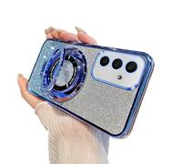 QIWEIQING Compatible con mag-Safe Funda para Samsung Galaxy A25 5G Carga Inalámbrica Case Protección Grado Militar A Prueba de Golpes Resistente a Arañazos Carcasas para Galaxy A25 5G. Blue DS